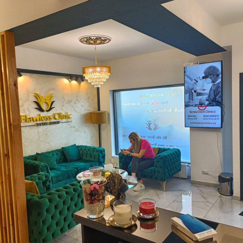 Reteaua Digitala DOOH Indoor - CLINICA ESTETICA FLAWLESS | Clinica estetica de lux