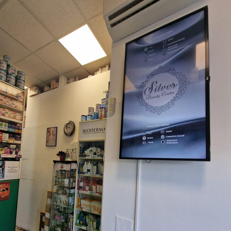 Reteaua Digitala DOOH Indoor - FARMACIILE URGENT