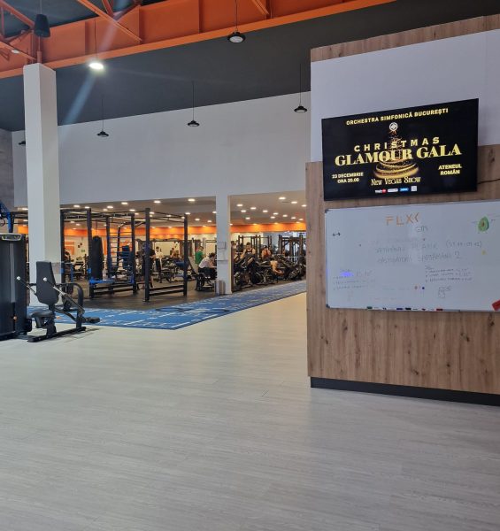 Reteaua Digitala DOOH Indoor - FLEXX Gym Militari