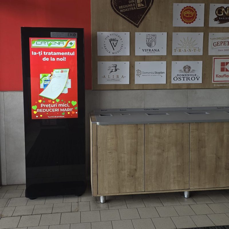 Reteaua Digitala DOOH Indoor - KAUFLAND | B-dul Aurel Vlaicu nr. 36 – Constanța Reteaua Digitala DOOH Indoor - KAUFLAND | B-dul Aurel Vlaicu nr. 36 – Constanța