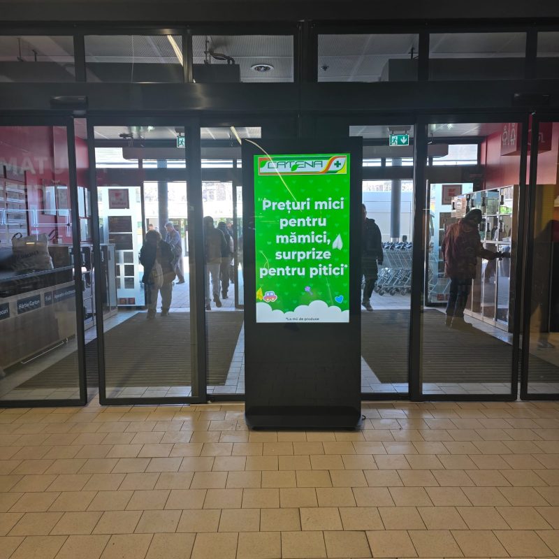 Reteaua Digitala DOOH Indoor - KAUFLAND | Pitesti Str. Exercițiu Reteaua Digitala DOOH Indoor - KAUFLAND | Pitesti Str. Exercițiu