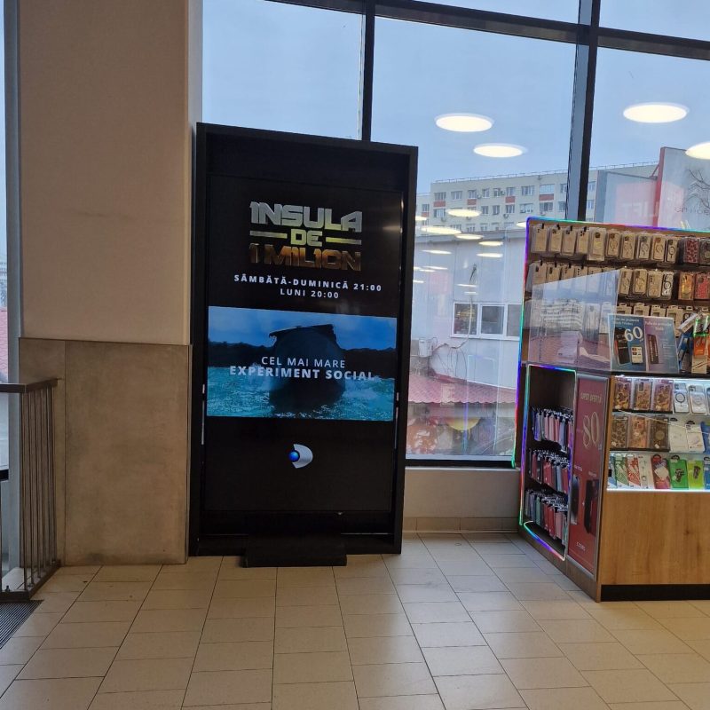 Reteaua Digitala DOOH Indoor - KAUFLAND | Turnu Magurele