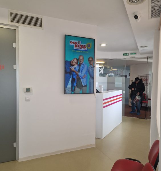 Reteaua Digitala DOOH Indoor - Kineto Consult, Aviatiei