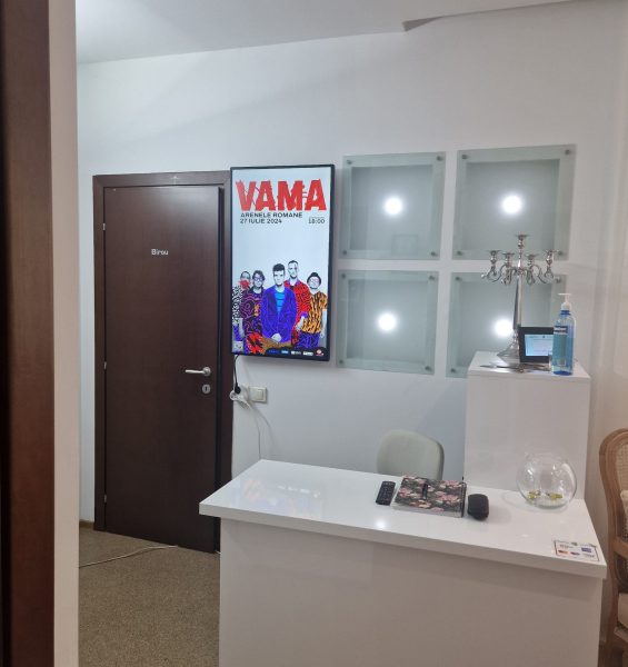 Reteaua Digitala DOOH Indoor - Malina Clinic Reteaua Digitala DOOH Indoor - Malina Clinic