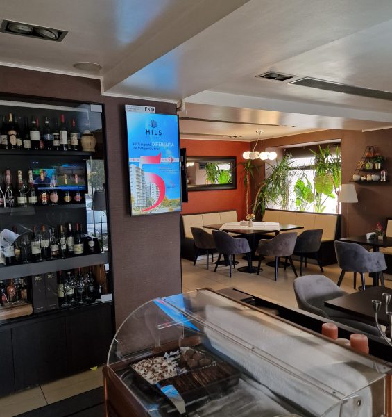 Reteaua Digitala DOOH Indoor - PERENA CAFFE Reteaua Digitala DOOH Indoor - PERENA CAFFE