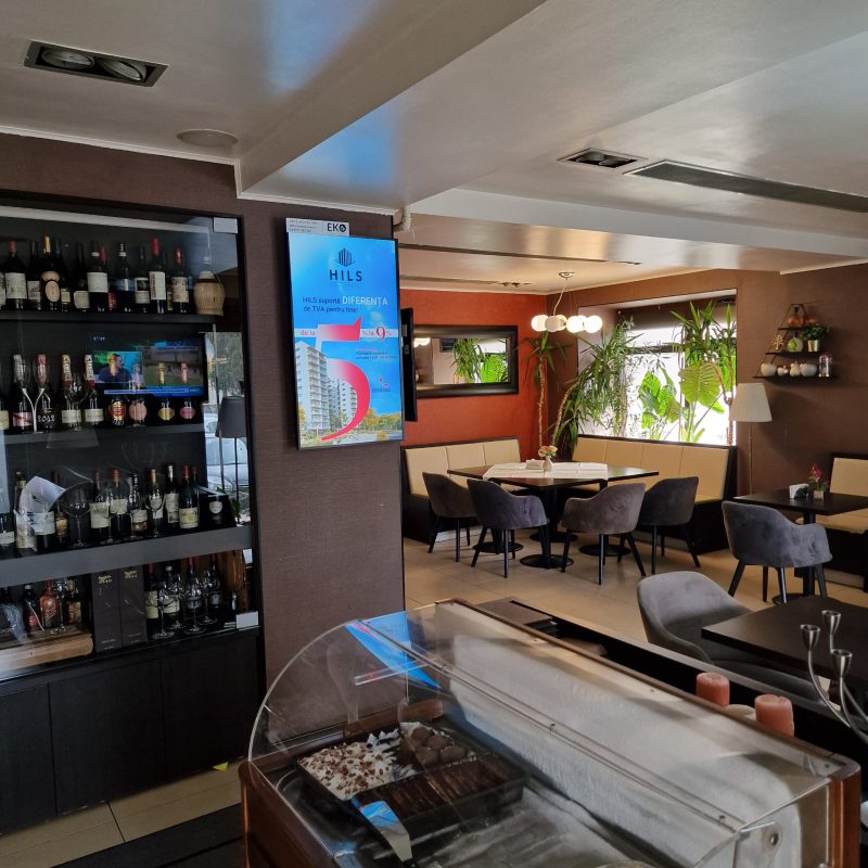 Reteaua Digitala DOOH Indoor - PERENA CAFFE