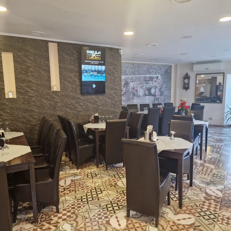 Reteaua Digitala DOOH Indoor - RESTAURANT ZET