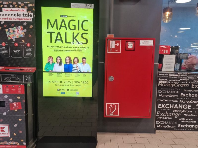Reteaua Digitala DOOH Indoor - KAUFLAND | Chimiei Iasi