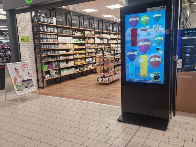 Reteaua Digitala DOOH Indoor - KAUFLAND | Metropolit Varlaam Iasi